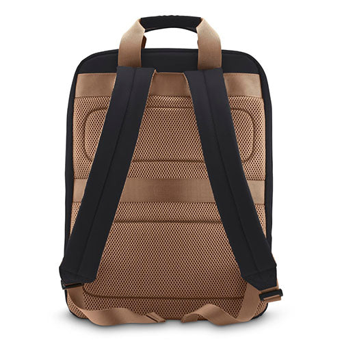 Hama Ultra Lightweight Laptop Backpack, Up to 16.2", Padded Compartment, Front Pocket, Trolley Strap, Water-Repellent, Eco-Friendly, Black-3