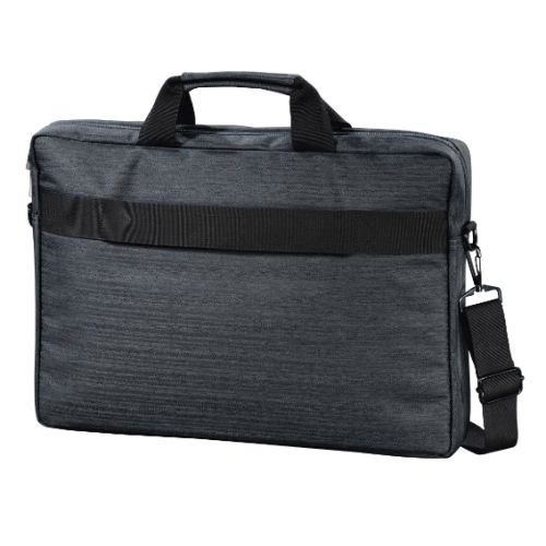 Hama Tayrona Laptop Bag, Up to 14.1", Padded Compartment, Spacious Front Pocket, Tablet Pocket, Trolley Strap, Dark Grey-1
