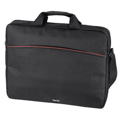 Hama Tortuga Laptop Bag, Up to 15.6", Padded Compartment, Spacious Front Pocket, Black-0