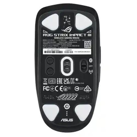 Asus ROG Strix Impact III Wireless/Bluetooth Ultralight Gaming Mouse, 36000 DPI, ROG AimPoint Sensor, SpeedNova, RGB Lighting-5