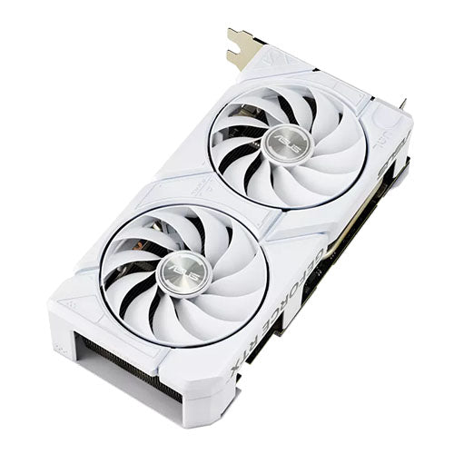 Asus DUAL RTX4070 SUPER EVO OC, PCIe4, 12GB DDR6X, HDMI, 3 DP, 2550MHz Clock, Overclocked, White-2