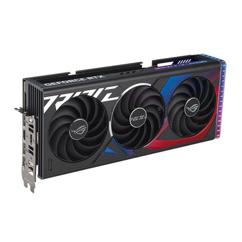 Asus ROG STRIX RTX4070 SUPER, PCIe4, 12GB DDR6X, 2 HDMI, 3 DP, 2505MHz Clock, RGB Lighting-1