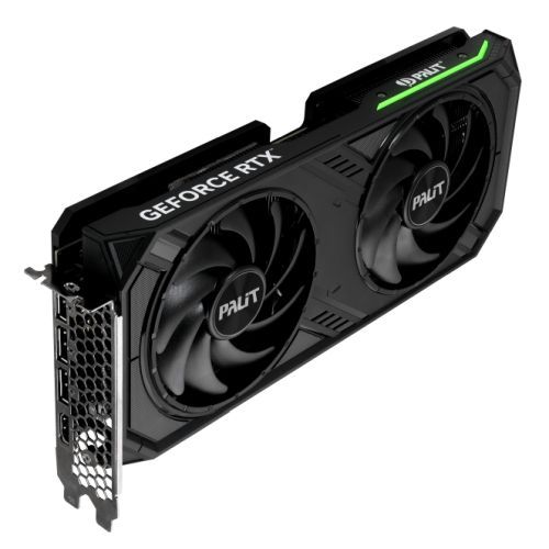 Palit RTX4070 SUPER DUAL OC, 12GB DDR6X, HDMI, 3 DP, 2550MHz Clock, Overclocked, RGB Lighting-0