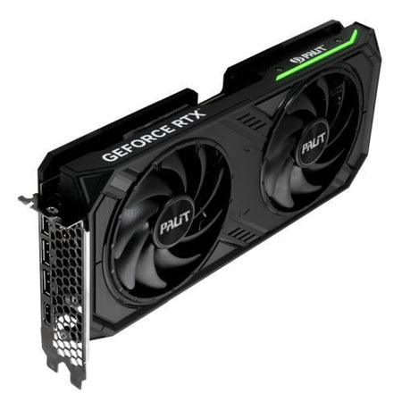 Palit RTX4070 SUPER DUAL OC, 12GB DDR6X, HDMI, 3 DP, 2550MHz Clock, Overclocked, RGB Lighting-0