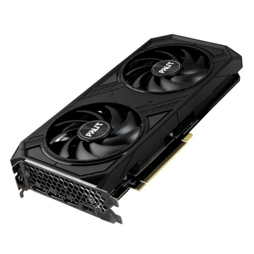 Palit RTX4070 SUPER DUAL OC, 12GB DDR6X, HDMI, 3 DP, 2550MHz Clock, Overclocked, RGB Lighting-2