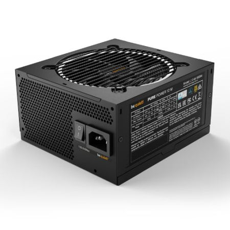 Be Quiet! 1000W Pure Power 12 M PSU, Fully Modular, Rifle Bearing Fan, 80+ Gold, ATX 3.0, PCIe 5.0, Dual Rail-1