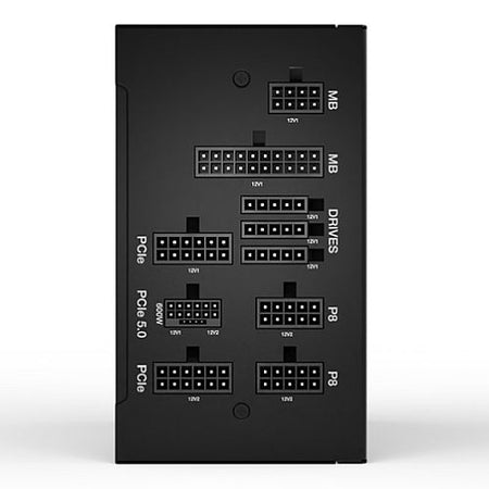 Be Quiet! 1000W Pure Power 12 M PSU, Fully Modular, Rifle Bearing Fan, 80+ Gold, ATX 3.0, PCIe 5.0, Dual Rail-2