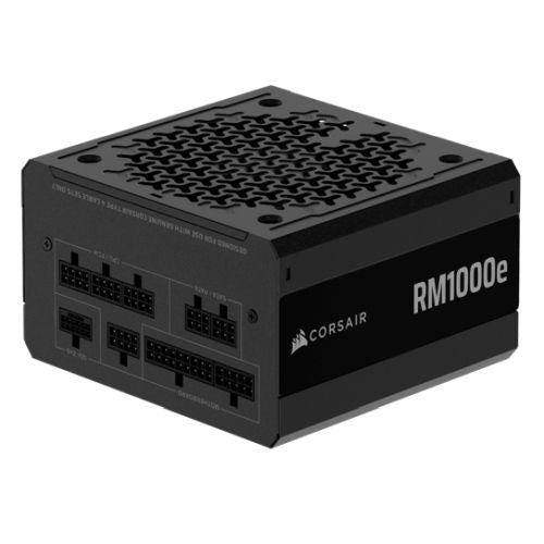 Corsair 1000W RMe Series RM1000e PSU, Fully Modular, Low-Noise, 80+Gold, Zero RPM Mode, ATX 3.1, PCIe 5.1-0