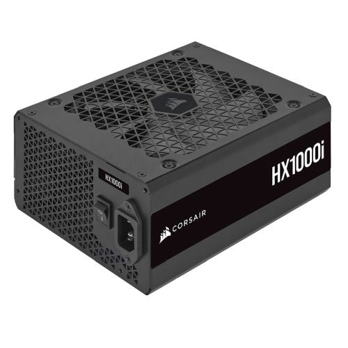 Corsair 1000W HX1000i V2 PSU, Fluid Dynamic Fan, Fully Modular, Ultra-Low Noise, 80+ Platinum, ATX 3.0, PCIe 5.0-3