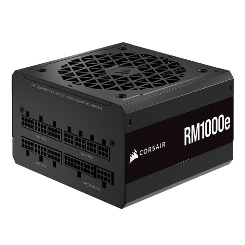 Corsair 1000W RMe Series RM1000e V2 PSU, Fully Modular, Rifle Bearing Fan, 80+ Gold, Zero RPM Mode, ATX 3.0, PCIe 5.0-0
