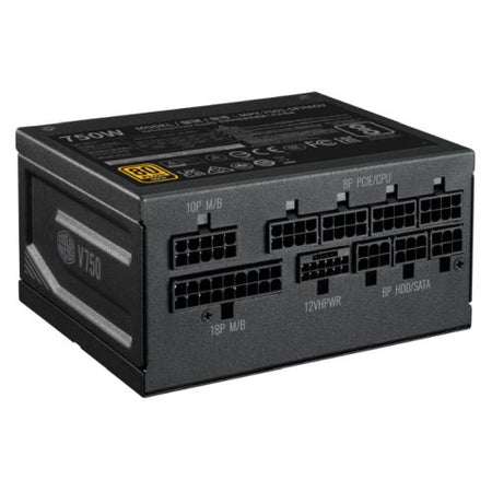 Cooler Master 750W V SFX Gold 750 ATX 3.0 PSU, Fully Modular, FDB Bearing Fan, 80+ Gold, SFX-to-ATX Bracket-0