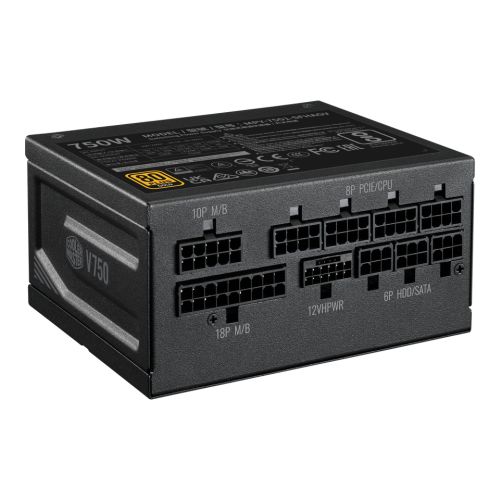 Cooler Master 750W V SFX Gold 750 ATX 3.0 PSU, Fully Modular, FDB Bearing Fan, 80+ Gold, SFX-to-ATX Bracket-3