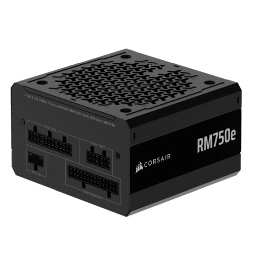 Corsair 750W RMe Series RM750e PSU, Fully Modular, Low-Noise, 80+Gold, Zero RPM Mode, ATX 3.1, PCIe 5.1-0