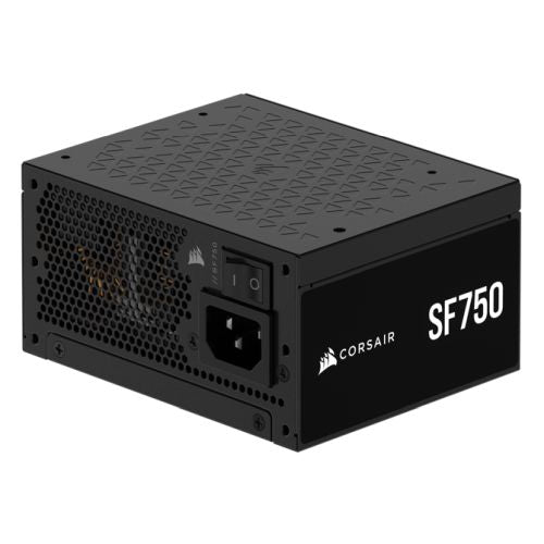 Corsair 750W SF Series SF750 SFX PSU, Fully Modular, 80+ Platinum, Fluid Dynamic Fan, ATX 3.1, PCIe 5.1, SFX-to-ATX Bracket-1