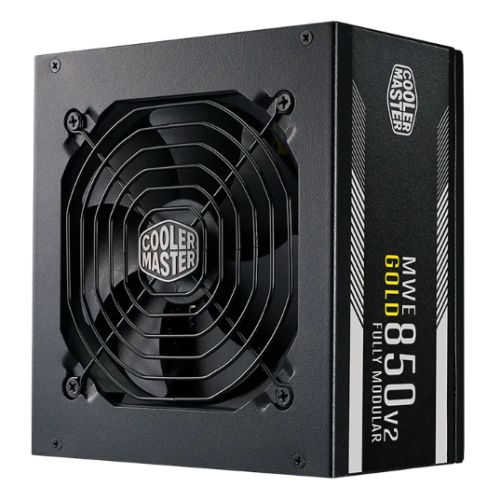 Cooler Master 850W MWE Gold V2 ATX 3.1 PSU, Fully Modular, HDB Bearing Fan, 80+ Gold, PCIe 5.1-0