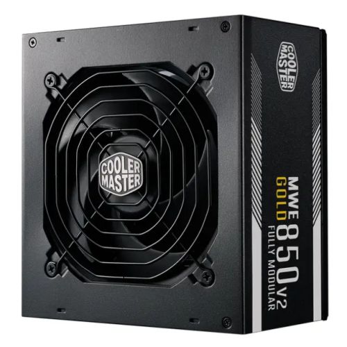 Cooler Master 850W MWE Gold V2 ATX 3.0 PSU, Fully Modular, HDB Bearing Fan, 80+ Gold, PCIe 5.0-0