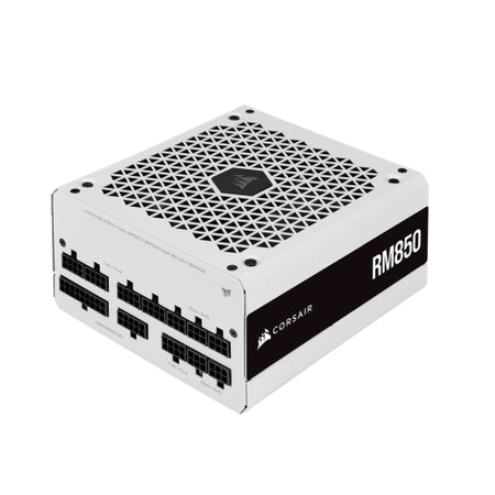 Corsair 850W RM Series RM850 V2 PSU, Rifle Bearing Fan, Fully Modular, 80+ Gold, White-0