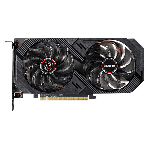 Asrock RX6500 XT Phantom Gaming 8GB OC, 8GB DDR6, HDMI, DP, 2825MHz Clock, Overclocked-0