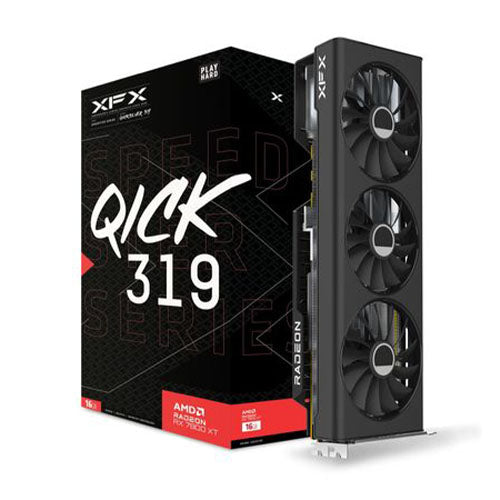 XFX RX7800 XT Speedster QICK319 Core, 16GB DDR6, HDMI, 3 DP, 2430MHz Clock-5