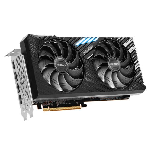 Asrock RX7900 GRE Challenger 16GB OC, 16GB DDR6, HDMI, 3 DP, 2293MHz Clock, LED Lighting, Overclocked-2