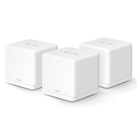 Mercusys (Halo H1500X 3-Pack) AX1500 Dual Band Whole Home Mesh Wi-Fi 6 System, OFDMA & MU-MIMO-0