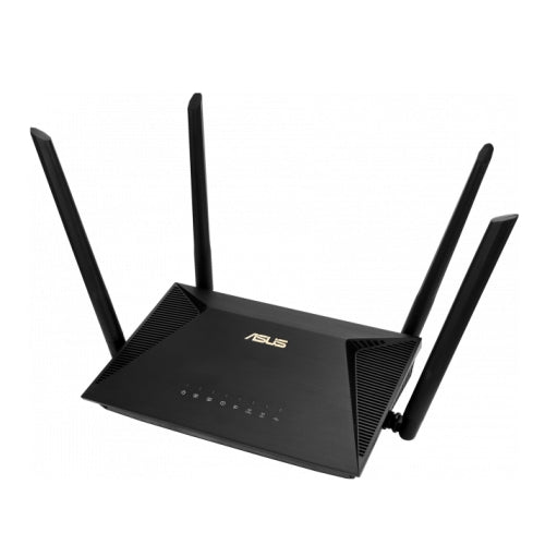 Asus (RT-AX53U) AX1800 (1201+574Mbps) Wireless Dual Band Wi-Fi 6 Router, MU-MIMO & OFDMA, AiProtection, 4-port, USB-1