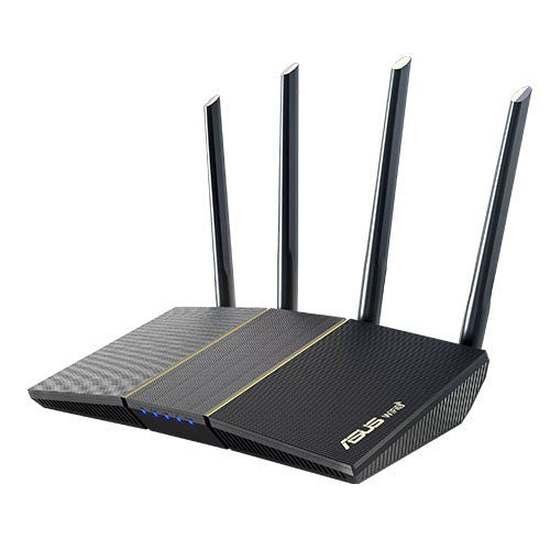 Asus (RT-AX57) AX3000 Dual Band Wi-Fi 6 Extendable Router, Free Network Security, Built-in VPN, Gaming & Streaming, AiMesh-0