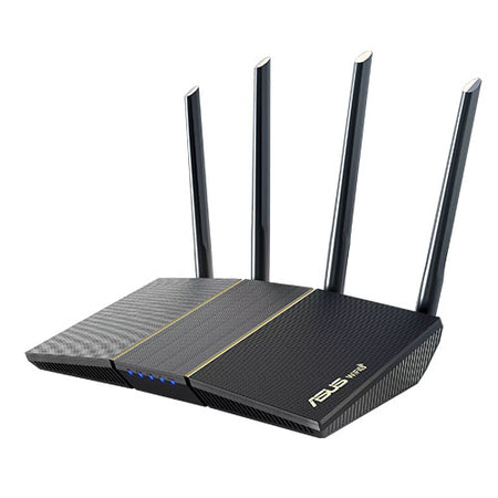 Asus (RT-AX57) AX3000 Dual Band Wi-Fi 6 Extendable Router, Free Network Security, Built-in VPN, Gaming & Streaming, AiMesh-0