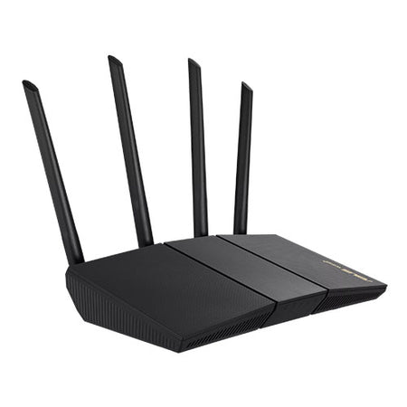 Asus (RT-AX57) AX3000 Dual Band Wi-Fi 6 Extendable Router, Free Network Security, Built-in VPN, Gaming & Streaming, AiMesh-2