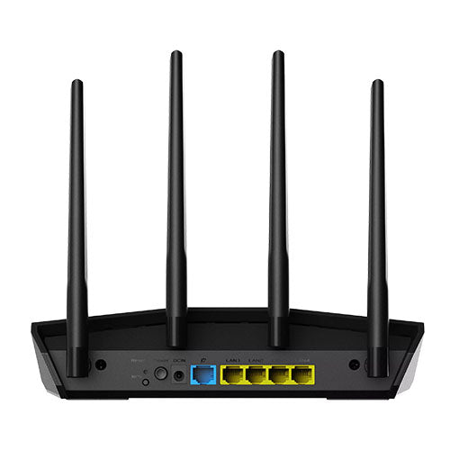Asus (RT-AX57) AX3000 Dual Band Wi-Fi 6 Extendable Router, Free Network Security, Built-in VPN, Gaming & Streaming, AiMesh-3