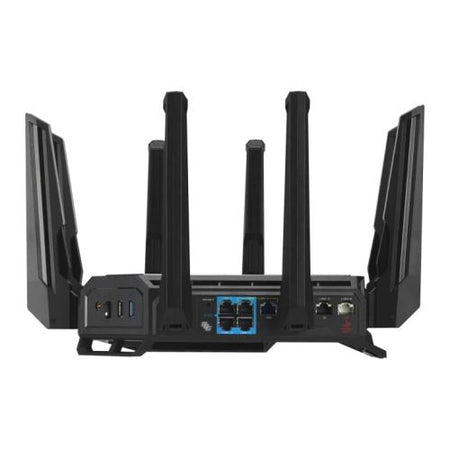 Asus (ROG Rapture GT-BE98) BE25000 Quad-Band Wi-Fi 7 Gaming Router, 2x 10G Ports, 2.5G WAN, Game Acceleration, AiMesh, RGB Lighting-2