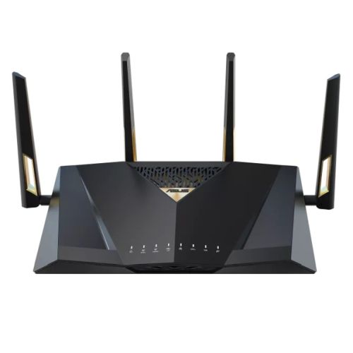 Asus (RT-BE88U) BE7200 Dual Band Wi-Fi 7 AiMesh Extendable Performance Router, 2x 10G Ports, 2.5G Ports, 4K-QAM, MLO, AiMesh-1