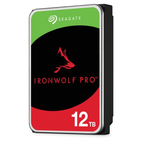 Seagate 3.5", 12TB, SATA3, IronWolf Pro NAS Hard Drive, 7200RPM, 256MB Cache, CMR, OEM-0