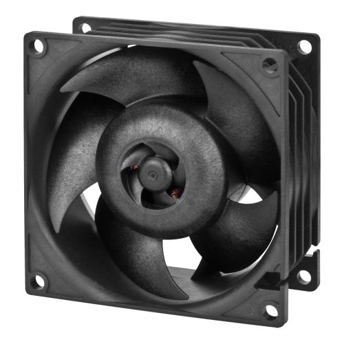 Arctic S8038-7K 8cm PWM Server Fans (4 Pack), Continuous Operation, Dual Ball Bearing, 500-7000 RPM-1