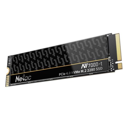 Netac 1TB NV7000-T M.2 NVMe Gen4 SSD, M.2 2280, PCIe4, 3D NAND, R/W 7300/6600 MB/s, Heatspreader-0