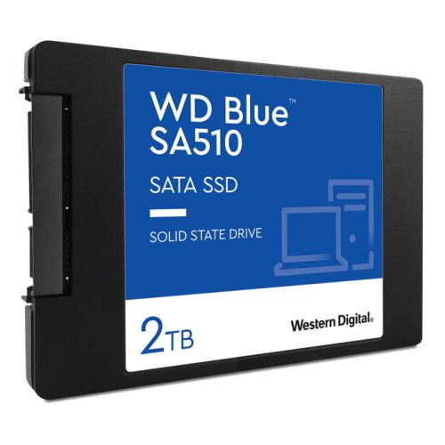 WD 2TB Blue SA510 G3 SSD, 2.5", SATA3, R/W 560/520 MB/s, 87K/83K IOPS, 7mm-0