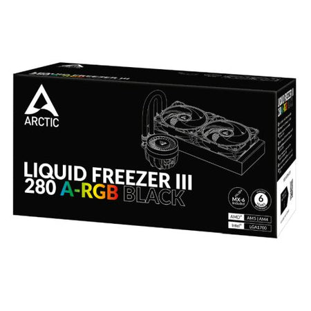 Arctic Liquid Freezer III A-RGB 280mm Liquid CPU Cooler, P14 PWM PST ARGB Fans & ARGB PWM Controlled Pump, Black-5