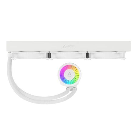 Arctic Liquid Freezer III A-RGB 420mm Liquid CPU Cooler, P14 PWM PST ARGB Fans & ARGB PWM Controlled Pump, White-2